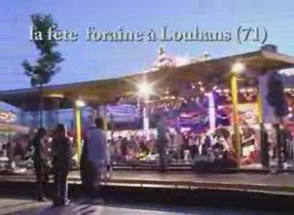La fête foraine à Louhans