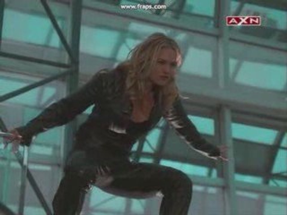 Victoria Pratt is Shalimar Fox from Mutant X video 1