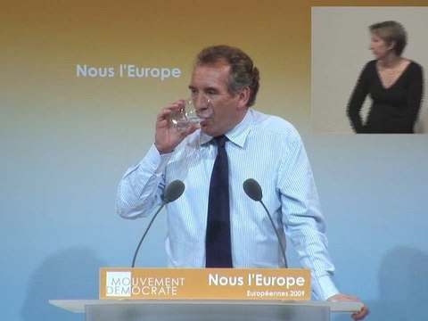 Discours de François Bayrou à Lille - 3eme partie