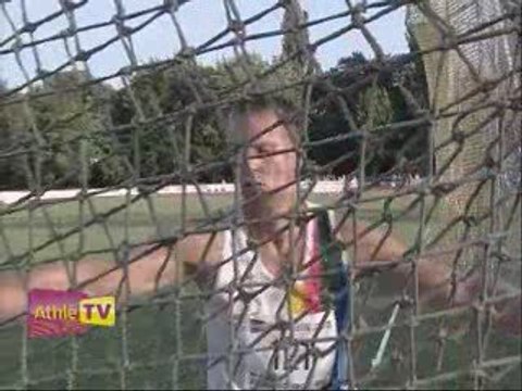 Athlé meeting Strasbourg lancer disque hommes 2009