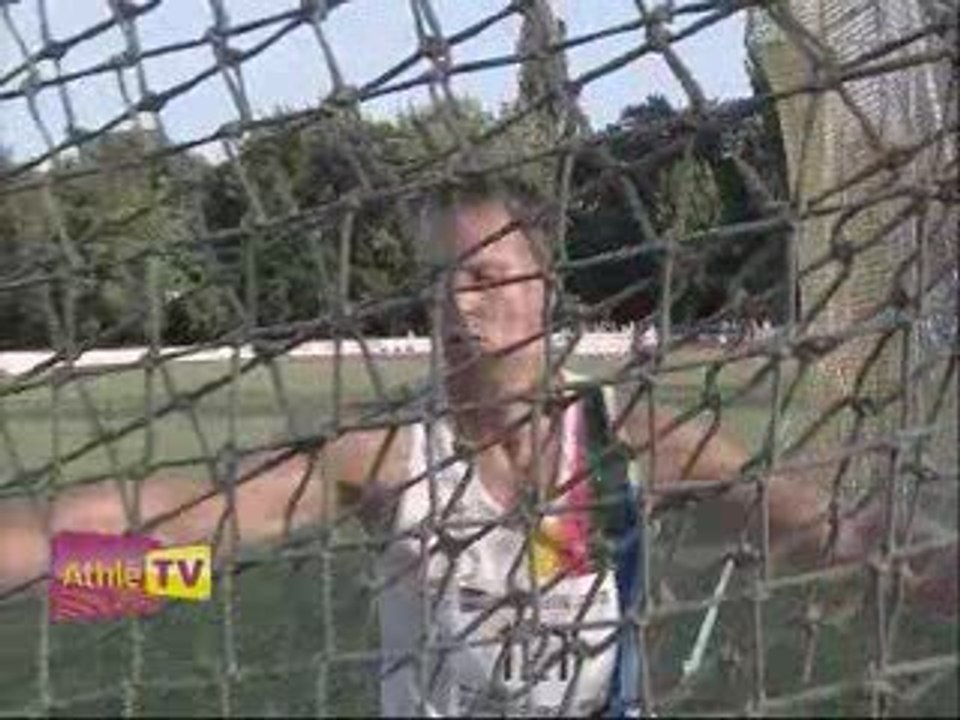 Athlé meeting Strasbourg lancer disque hommes 2009