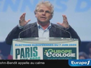 Cohn-Bendit appelle au calme