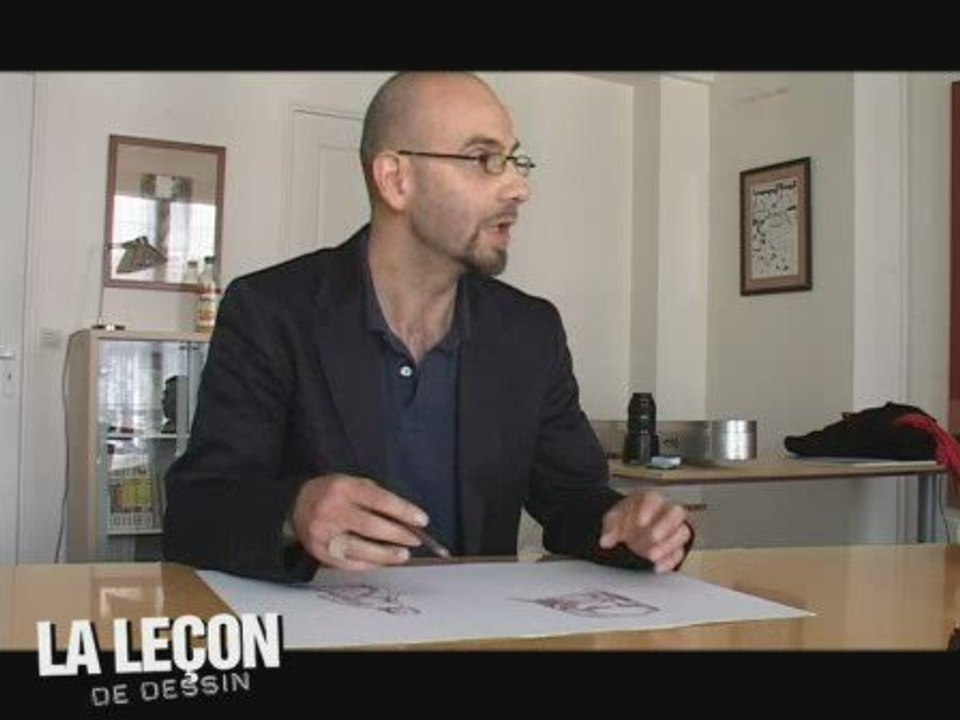 La leçon de dessin par Ludovic Debeurme