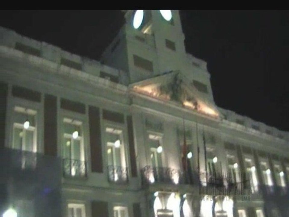 Las 12 uvas en la Puerta del Sol de Madrid