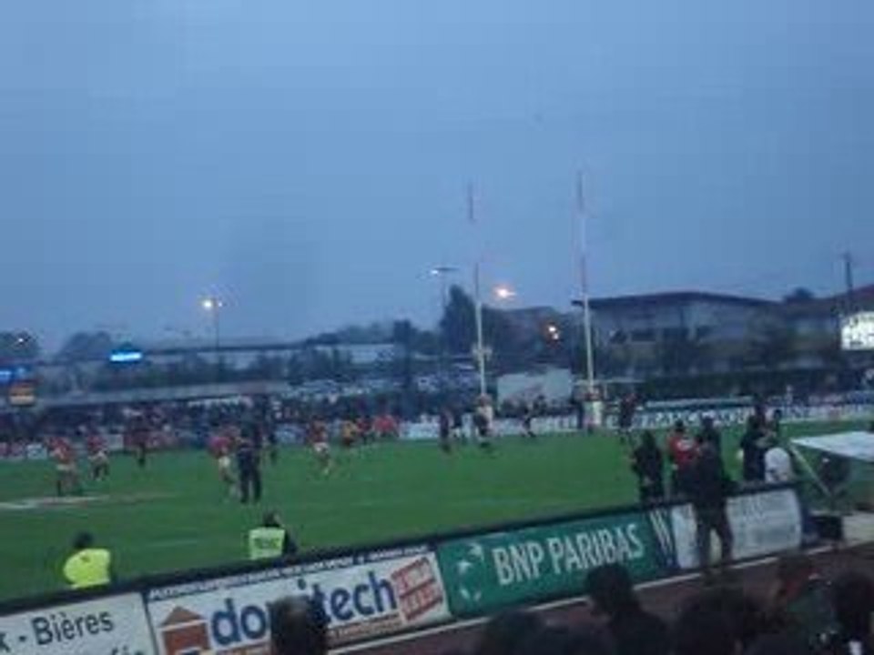 Pénalité de Maxime Petitjean pour DAX contre TOULON !!!!