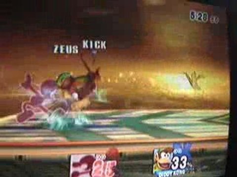 ssbb, zeus vs kick(1)/storm tournament/phase final,2eme tour