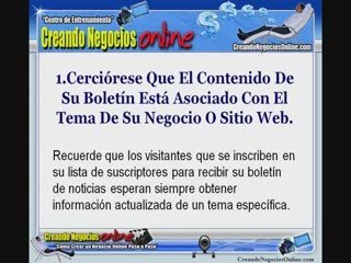 Pública Un Boletín De Noticias