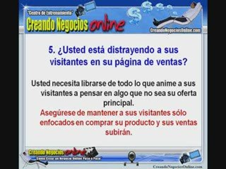 Su Sitio Web No Está Haciendo Ninguna Venta