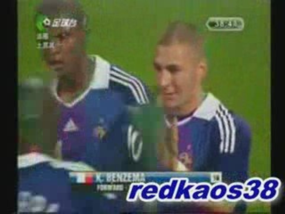 FRANCE 1-0 TURQUIE BENZEMA