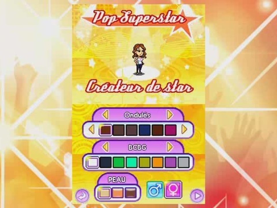 Pop Superstar - Jeu DSiWare Gameloft
