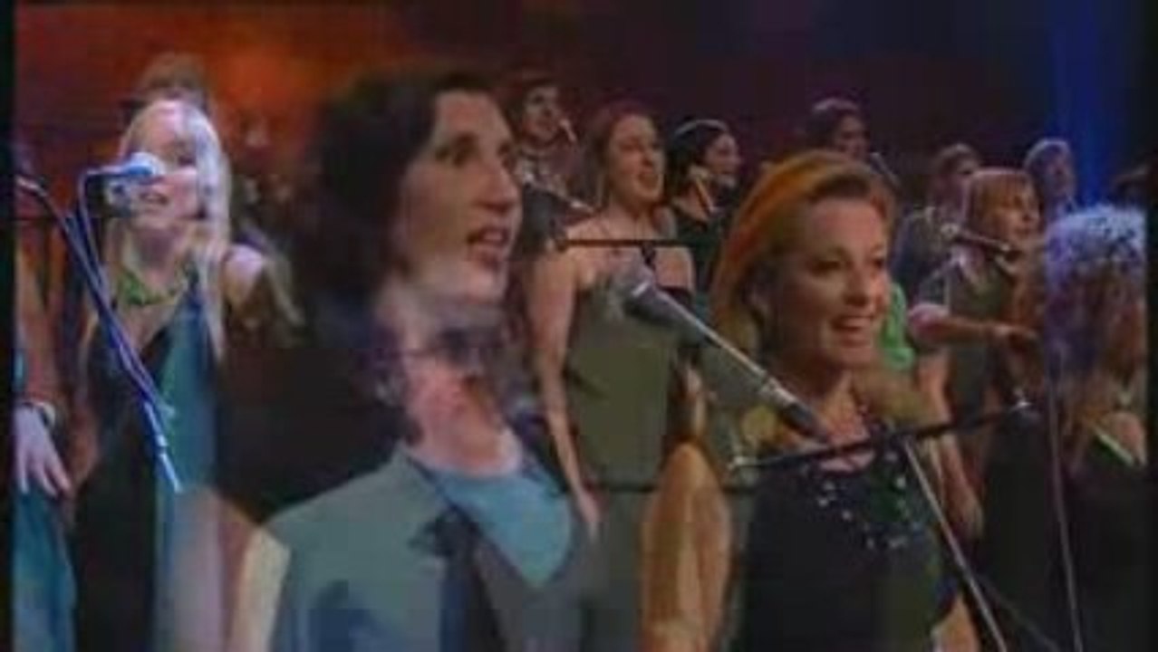 Choir uses hands to simulate storm