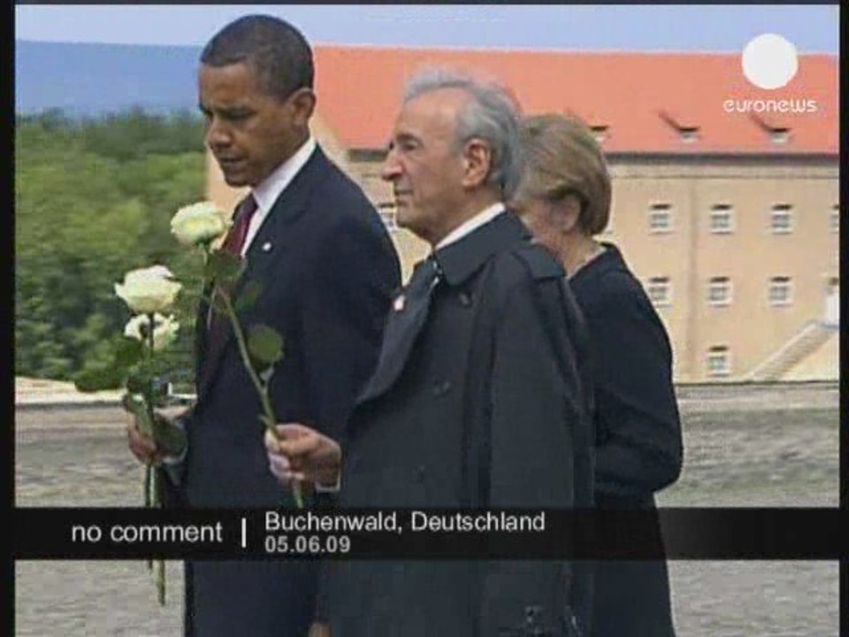Obama visite le camp de Buchenwald