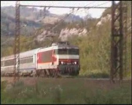 La CC 6549 entre en gare de Virieu-le-Grand