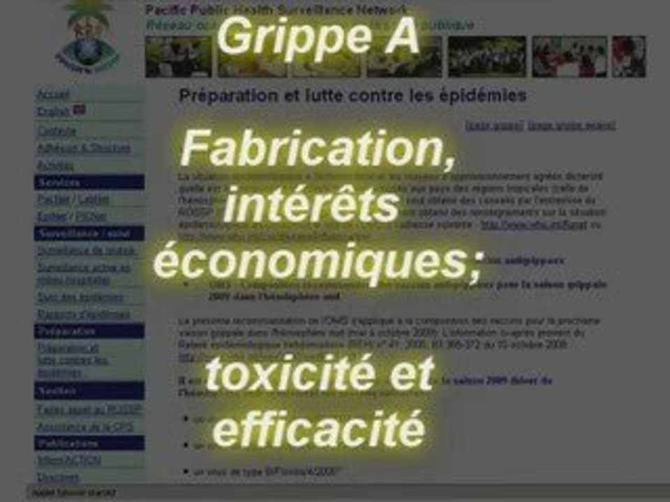 Grippes H1N1 et Vaccins