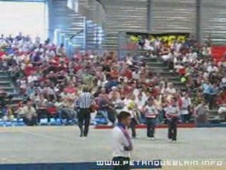 Finale CdF pétanque Juniors 2006 à Nantes