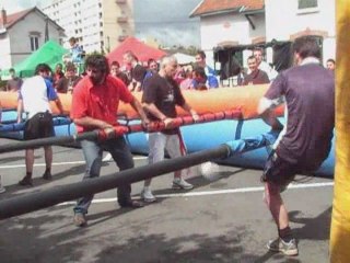 1er tournoi de baby foot humain (Montceau-les-Mines - 71)