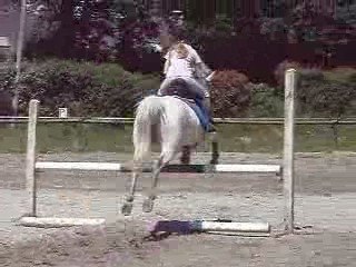 Moi & Marine En cour de saut ♥