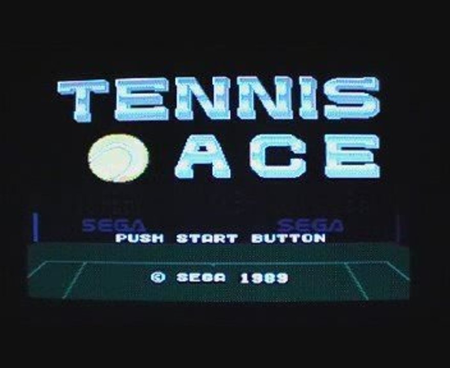 Tennis ACE Sega Master System 8 Bit PAL EU EUR