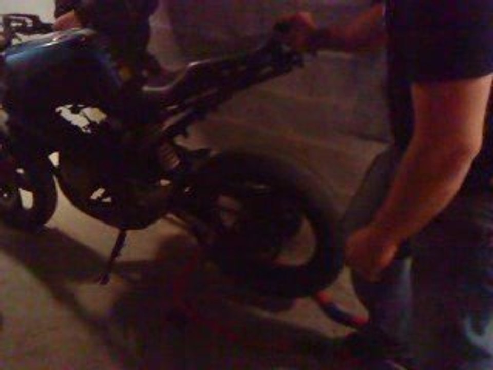 1er démarage du pro race ADF !!