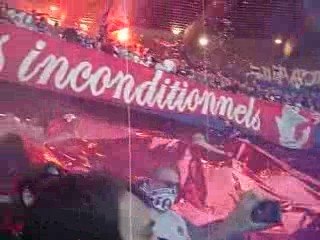 Crakage entrée des joueurs psg monaco