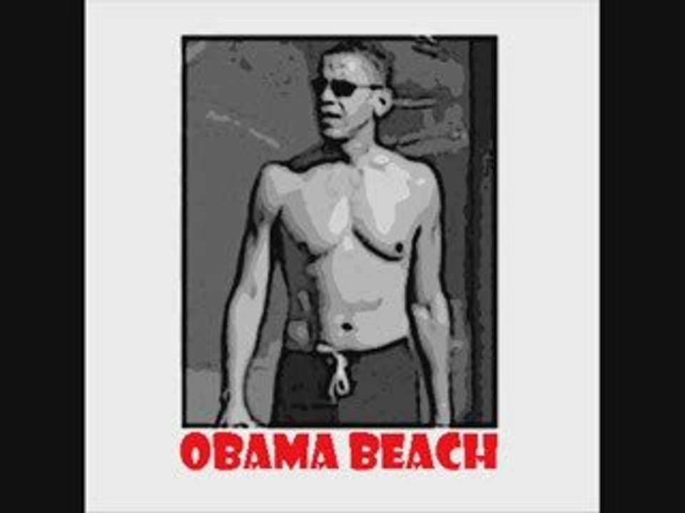 OBAMA BEACH   THE SHIRT