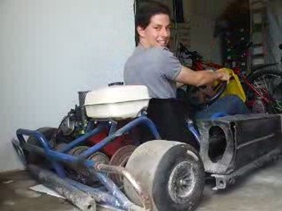 Démarrage du kart!!!