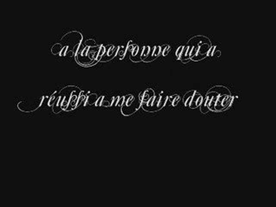 Tu veux me briser