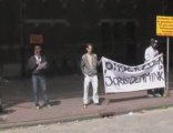 Demonstratie tegen Joris Demmink in Haarlem