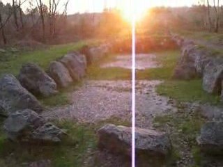 Crépuscule, Solstice d'Hiver à Brocéliande