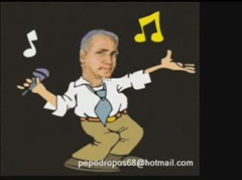 Donato el cantante Animación de Pedro Aguilar