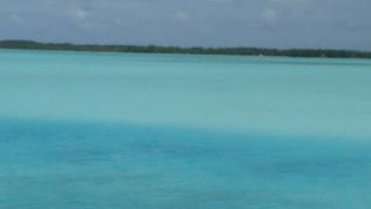 Arrivee a bora bora