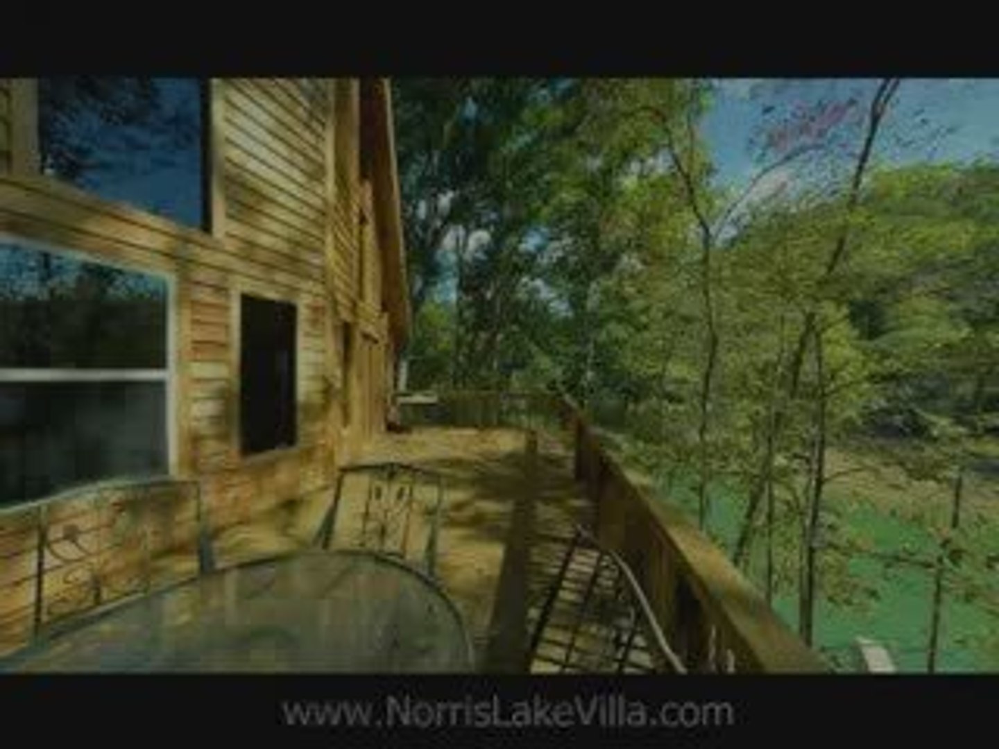Norris Lake Vacation Cabin Rental Night Sky Villa Video