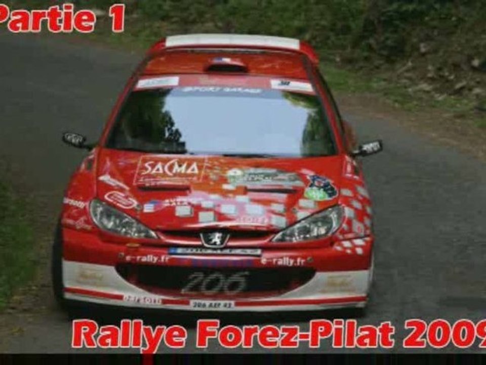 Rallye National Forez-Pilat 2009 (partie 1)
