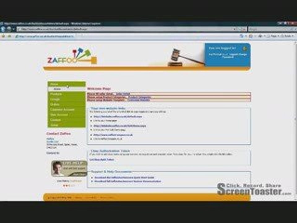 Zaffoo: How to setup your free ecommerce website.