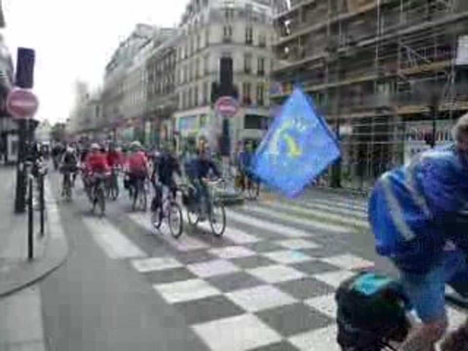 Convergence cyclable 2009 dans Paris