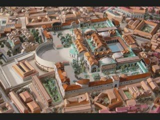 Les thermes de Trajan à Rome