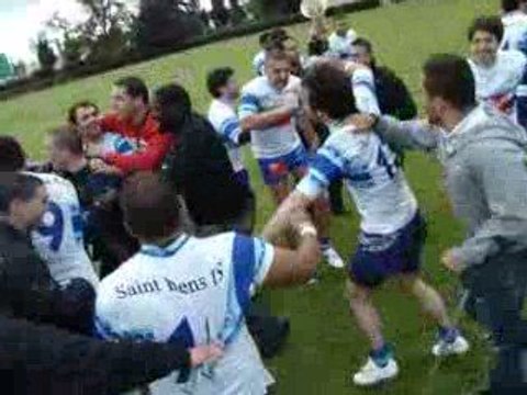 rugby saint-denis auxerre quart de finale 7 juin 09 Orléans