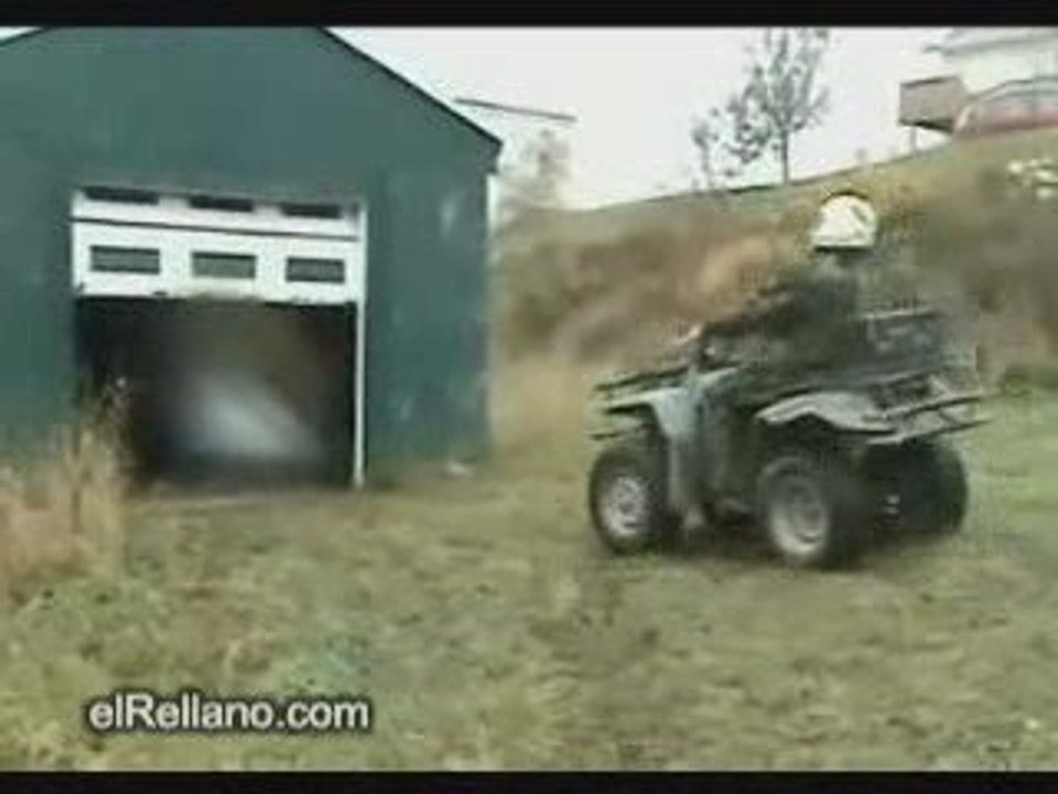 Guardando el quad