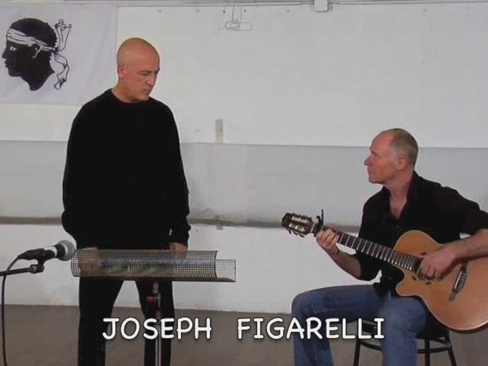 Joseph Figarelli chants corses Ajaccio Corsica