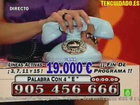 Despierta y Gana - Fallos técnicos - 31 mayo 2009