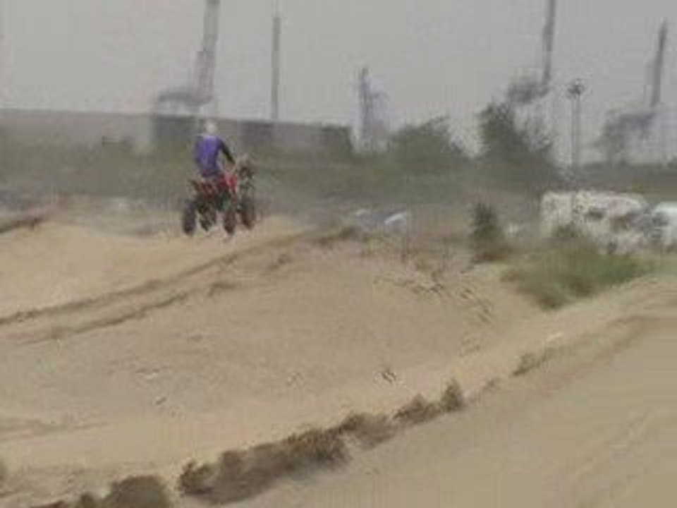 Alex ou comment se louper sur le dernier saut dla journée^^