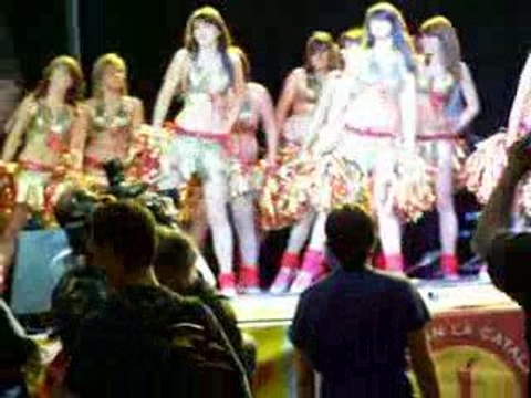 les flammes du roussillon : usap au pied du castillet 2009