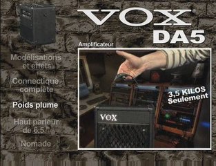 Ampli guitare VOX DA5 (La Boite Noire)