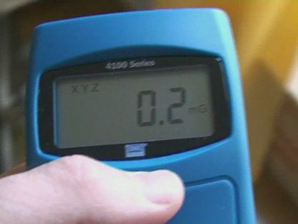 Mesures des champs électromagnétiques  dans l'habitation