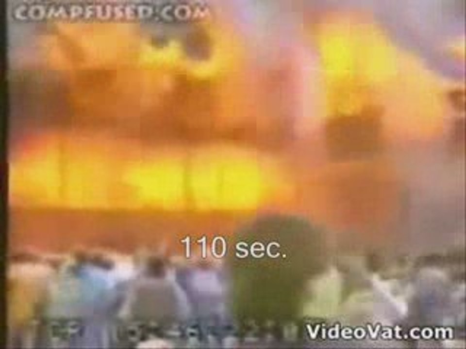 Holztribünebrand im Fussballstadion Bradford GRB