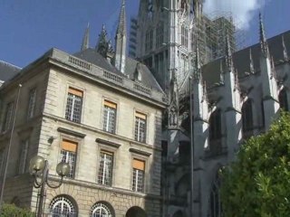 Abbatiale Saint-Ouen, restauration de la Tour Couronnée