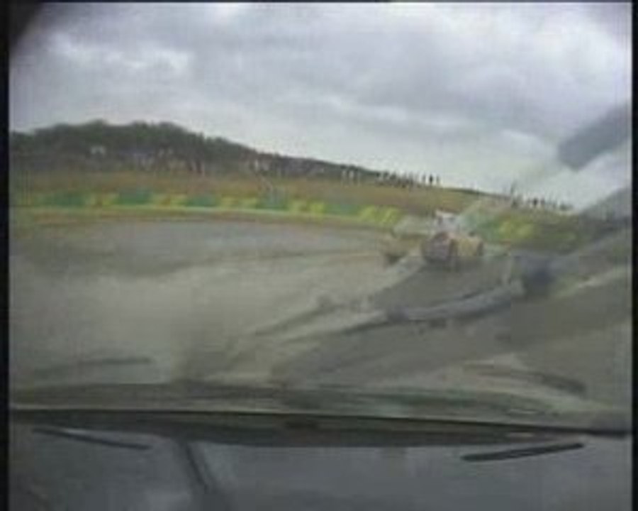 Rallycross Chateauroux  2009 Clio 3 V6 Finale A D3