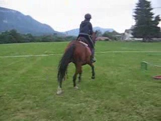 Palma et moi en saut