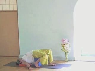 Setu Bandha Sarvangasana: With Blocks and Blanket