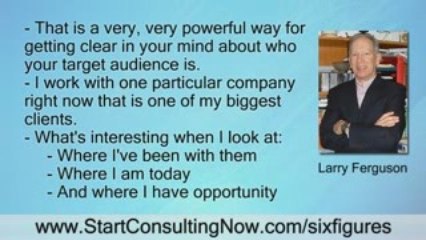 Independent Consulting: 3 Steps to Define Your Target Market